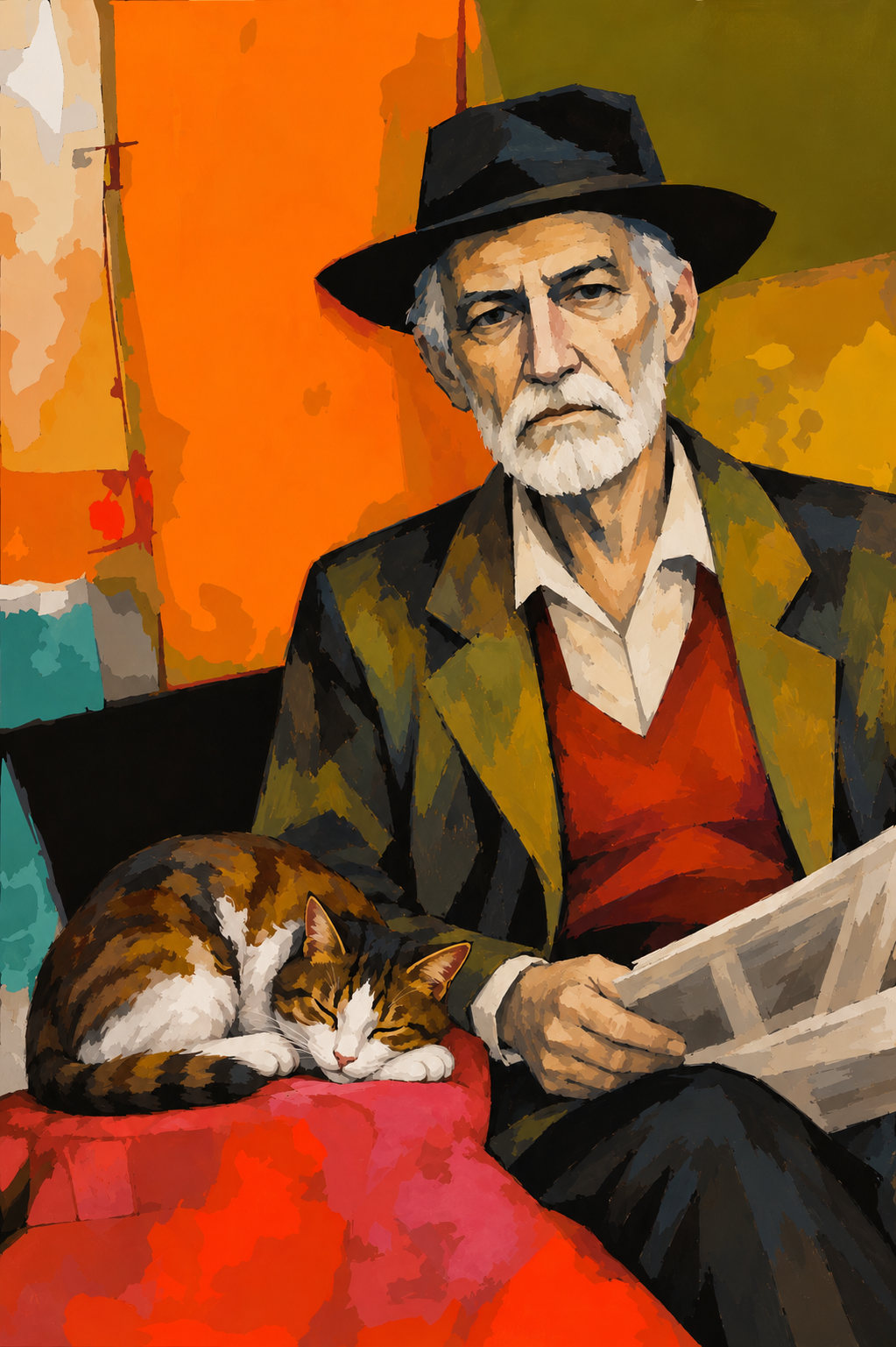 The Gentleman's Read — Art Print