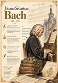 Johann Sebastian Bach — Art Print