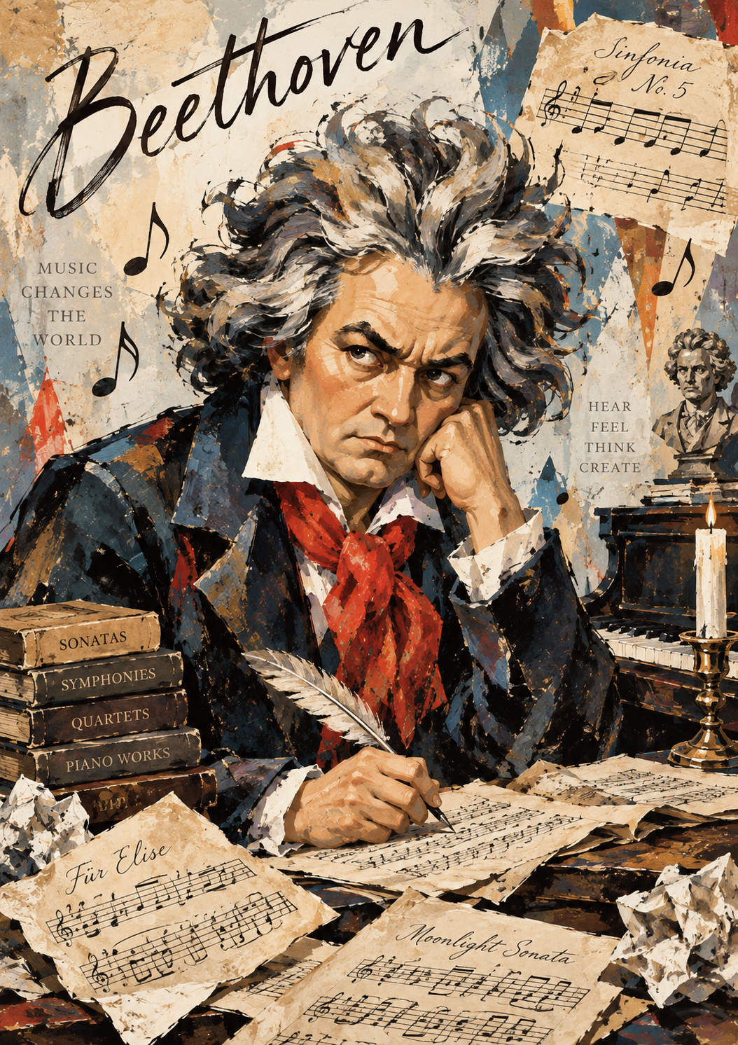 Ludwig van Beethoven — Art Print