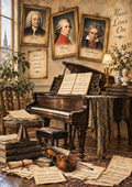 Where Words Fail, Music Speaks — Art Print