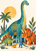Dinosaur Friends – Colourful Prehistoric Adventure