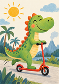 Dinosaur on the Go