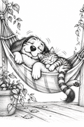 Hammock Nap Club — Art Print