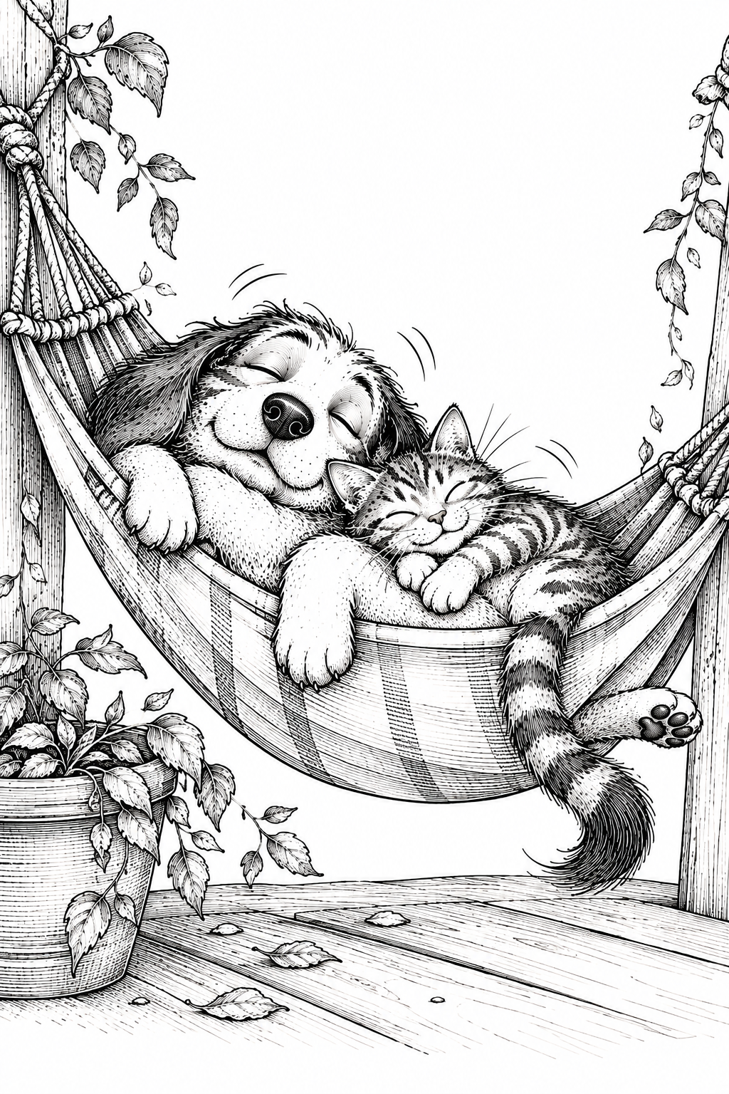 Hammock Nap Club — Art Print