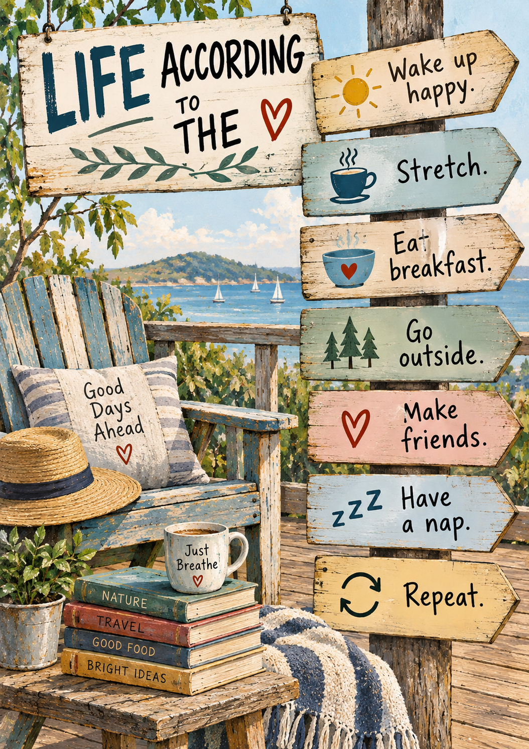 Life According to the Heart — Art Print