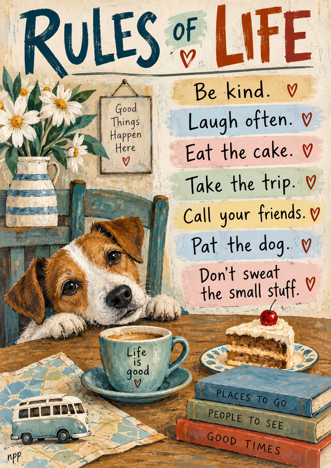 Rules of Life — Art Print