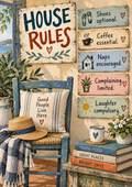 House Rules — Art Print