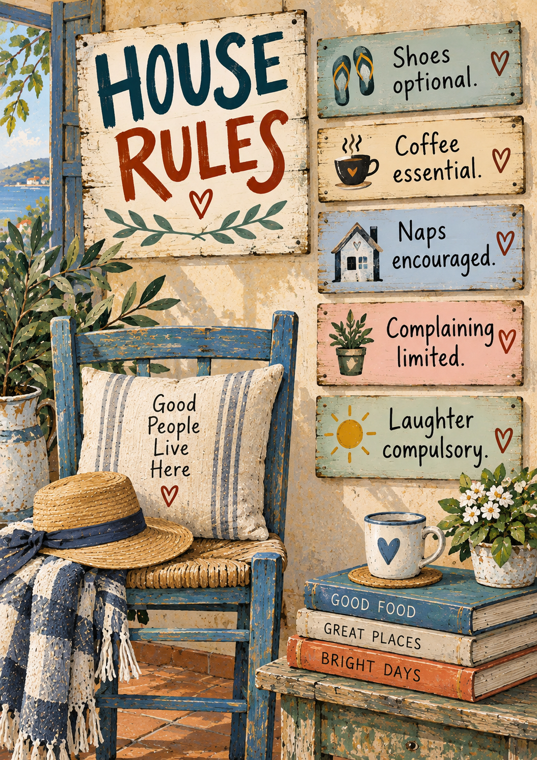 House Rules — Art Print