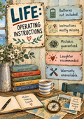 Life: Operating Instructions — Art Print