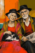 The Saturday Pair — Art Print