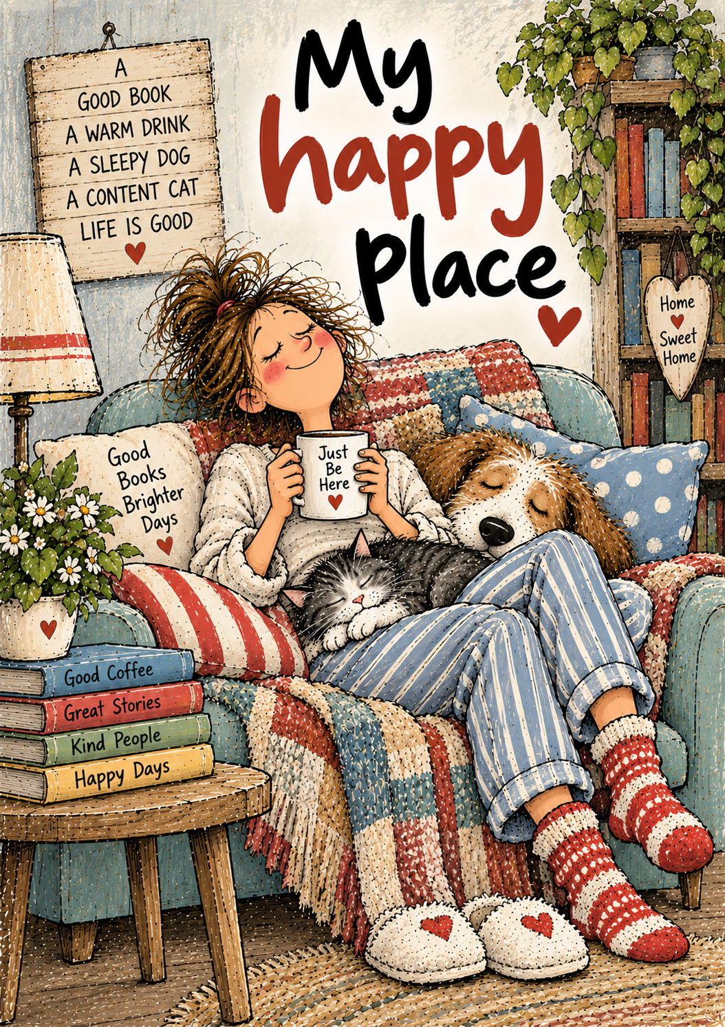 My Happy Place — Art Print