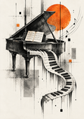 The Keys Flow On — Art Print