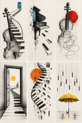 Musical Pathways - Art Print