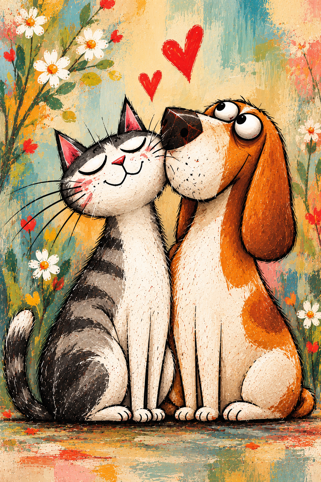 Best of Friends — Art Print