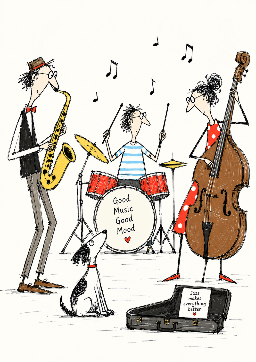 Good Music, Good Mood - Art Print