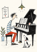 Music Makes Life Better — Art Print