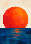 Sunset Reflections - Art Print