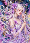 Violet Reverie — Art Print