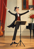 The Maestro - Art Print