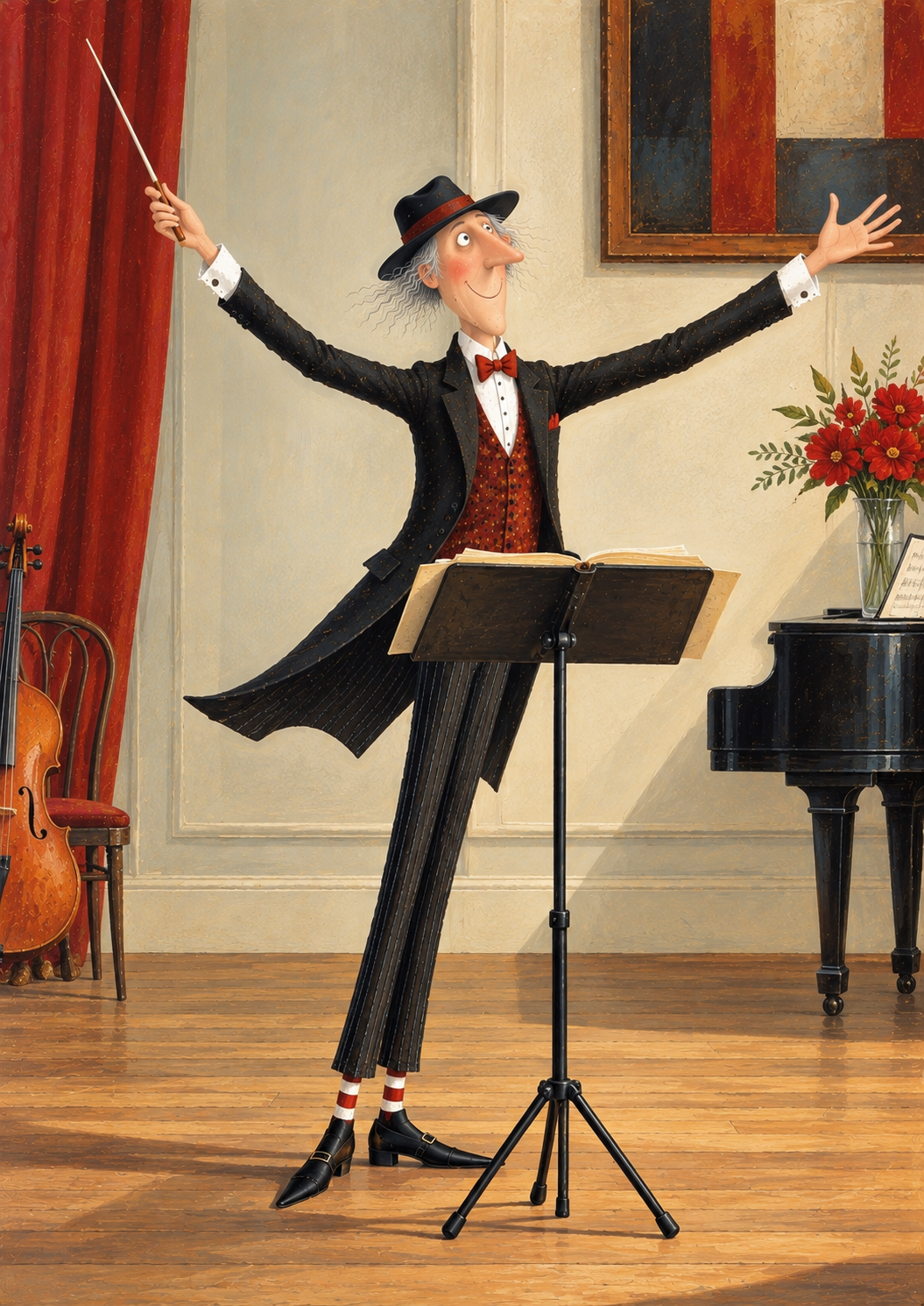 The Maestro - Art Print