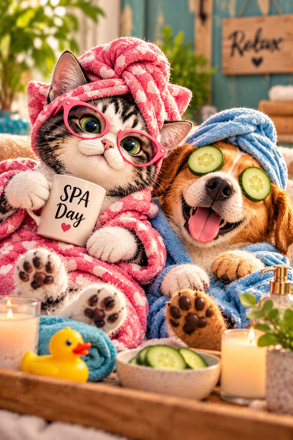 Spa Day — Art Print
