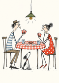 The Card Sharks — Art Print