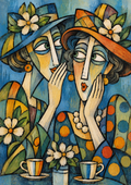 Ladies Who Lunch — Art Print