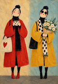 Chic & Cheerful — Art Print