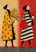 Mimosa & Morning Coffee — Art Print