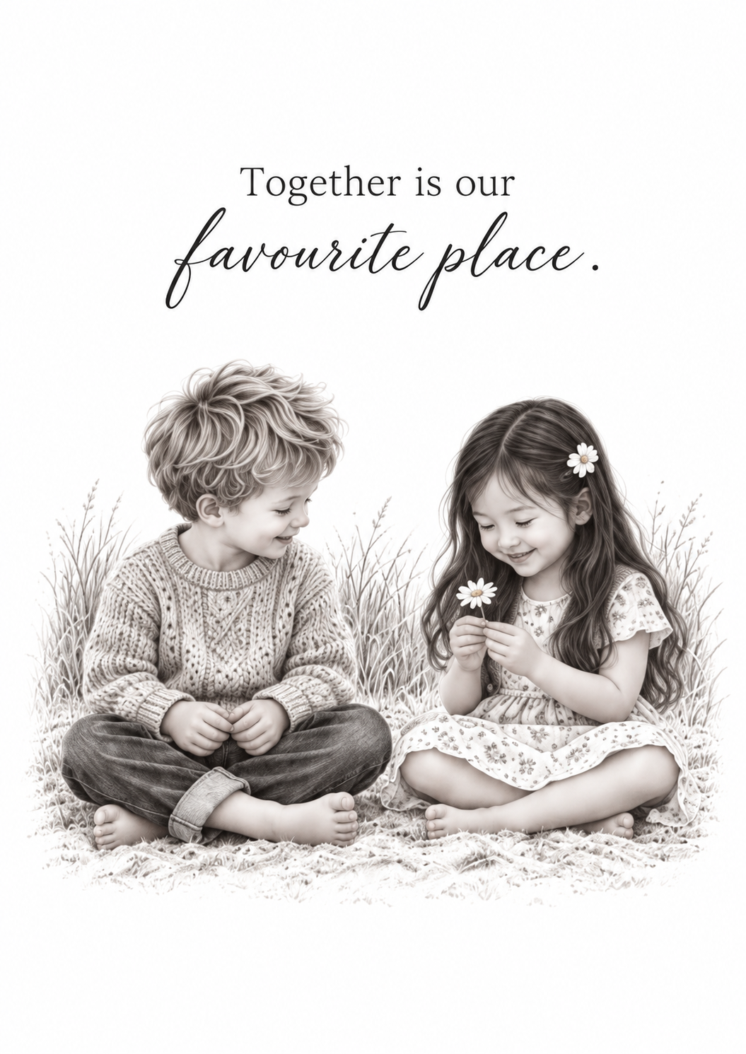 Together is Our Favourite Place — Art Print