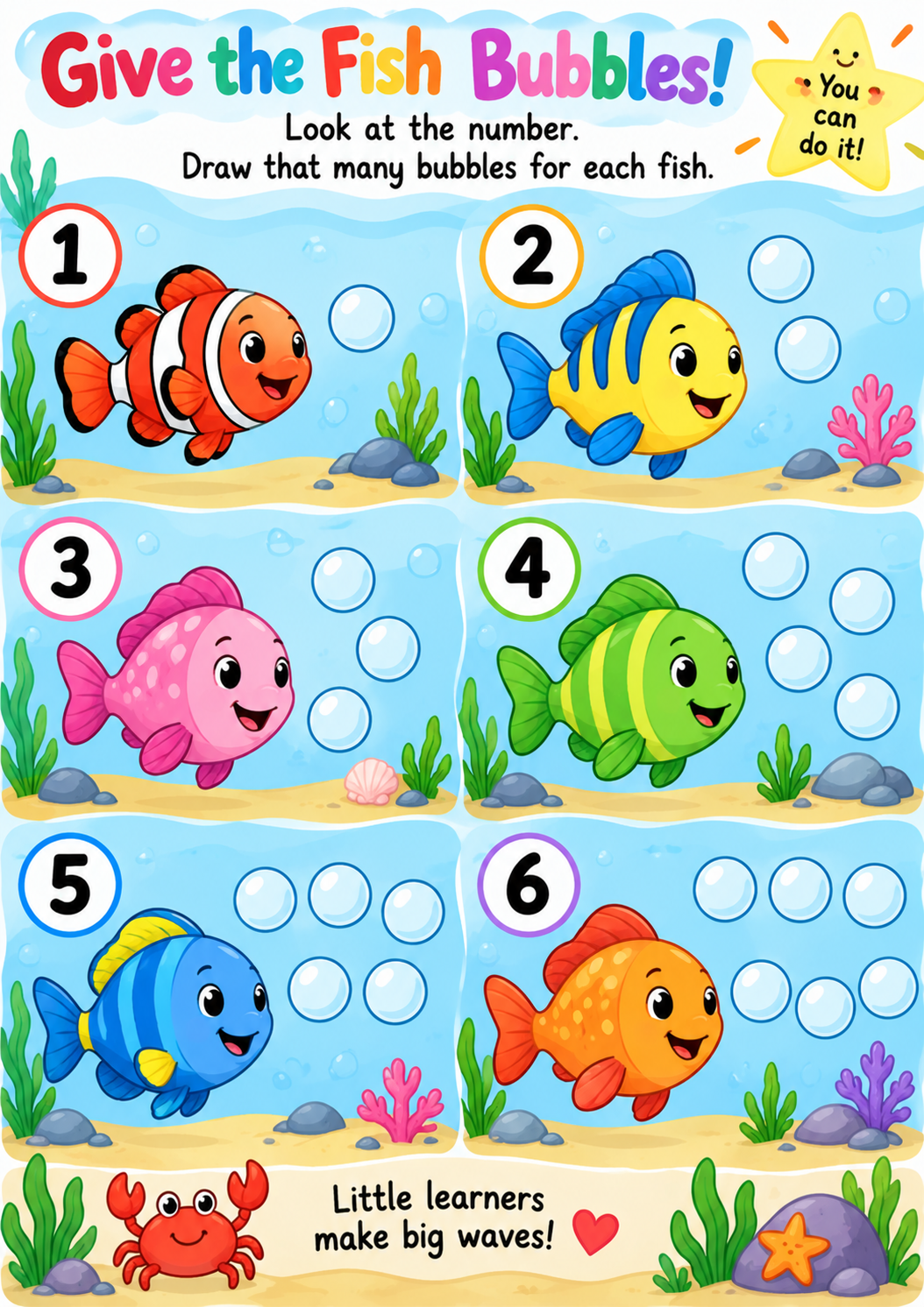 Give The Fish Bubbles