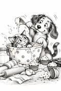 Baking Mayhem — Art Print