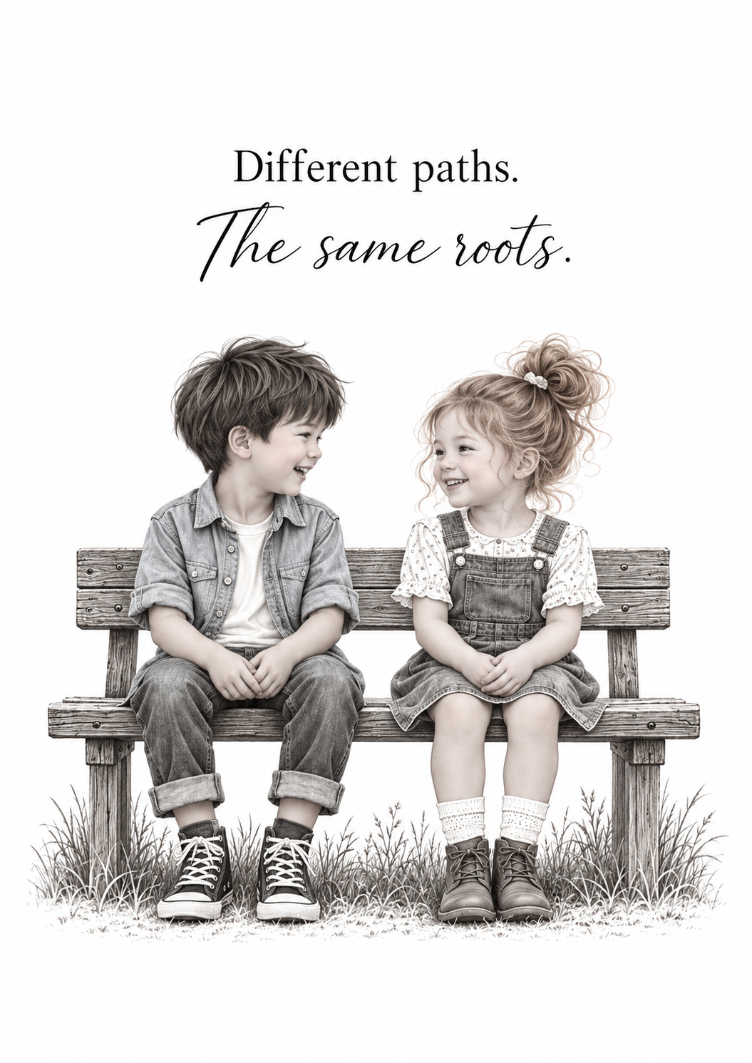 Different Paths, The Same Roots — Art Print