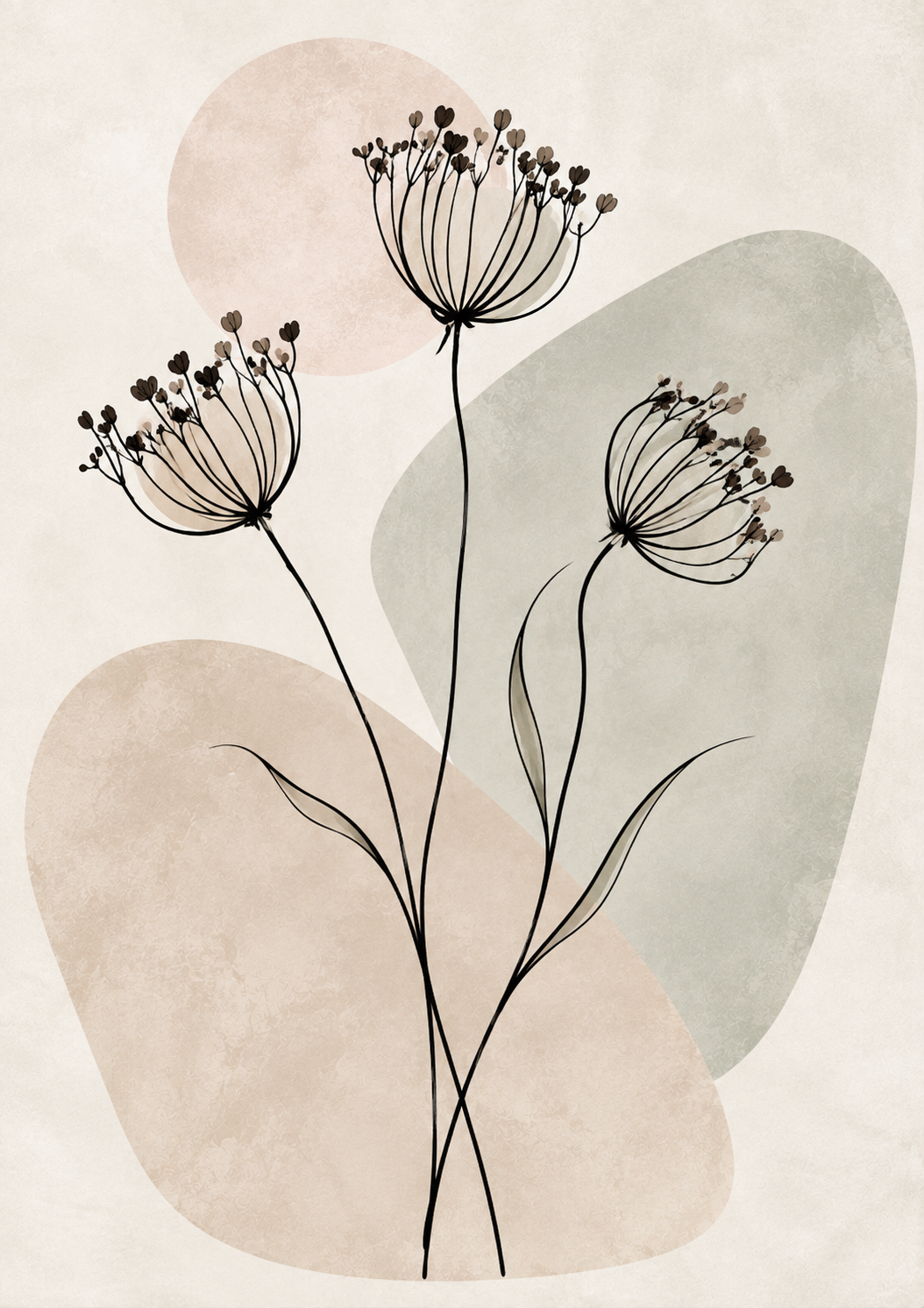 Delicate Wildflower Trio