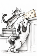 Who Moved My Cheese — Art Print