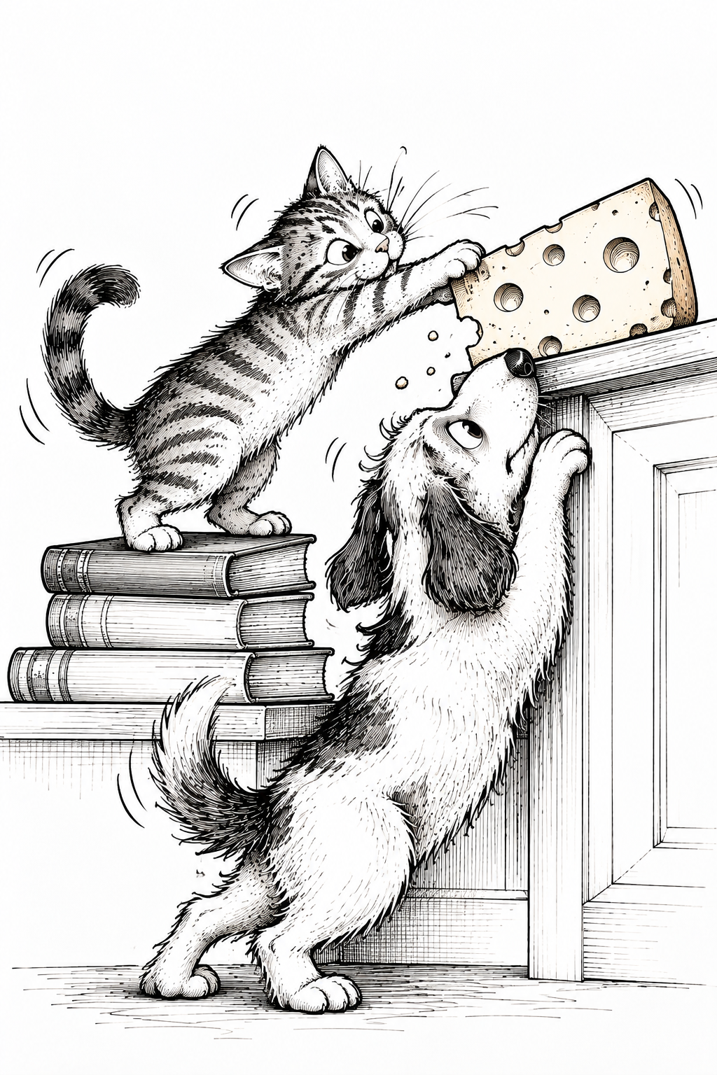 Who Moved My Cheese — Art Print
