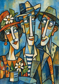 Three's Company — Art Print
