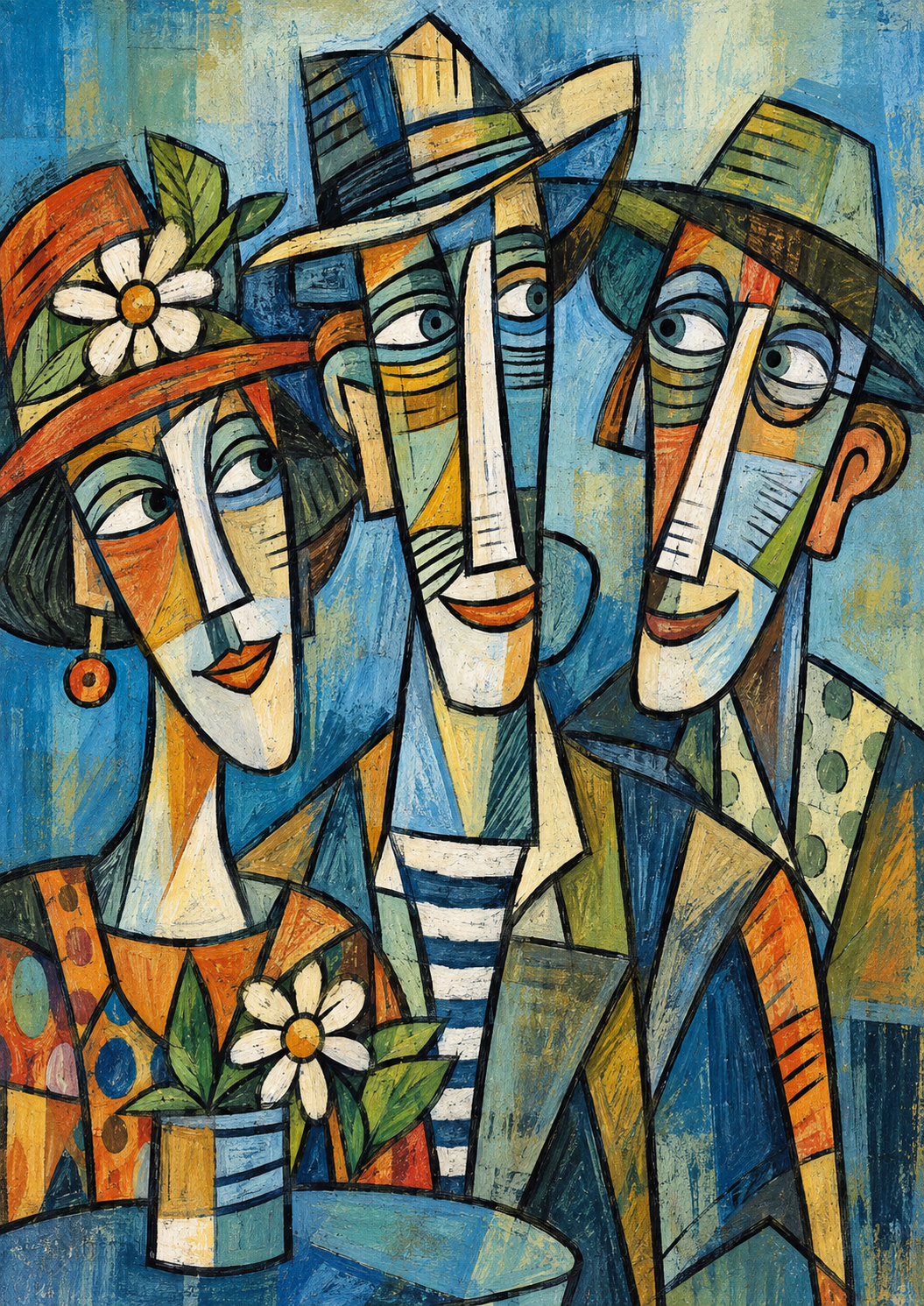Three's Company — Art Print