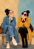 Daydreamers — Art Print
