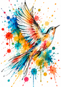 Free as Colour — Art Print