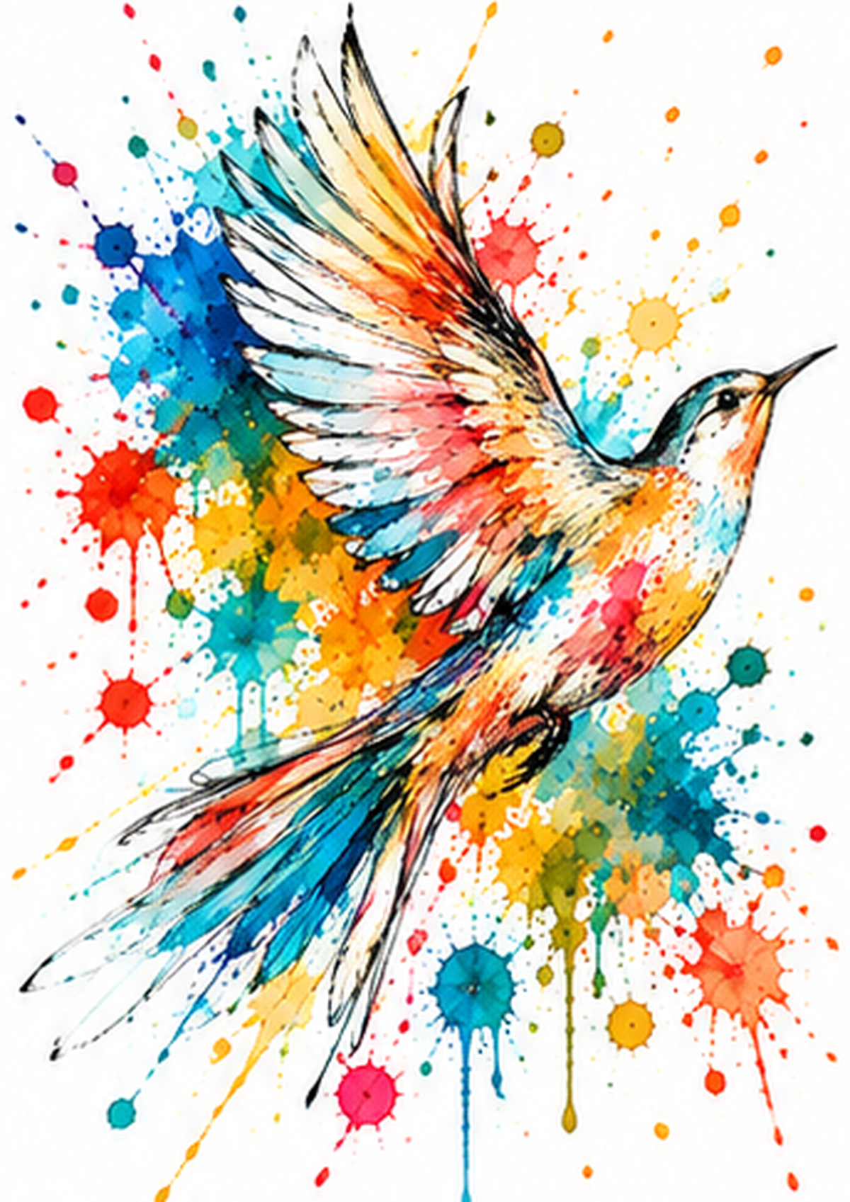 Free as Colour — Art Print