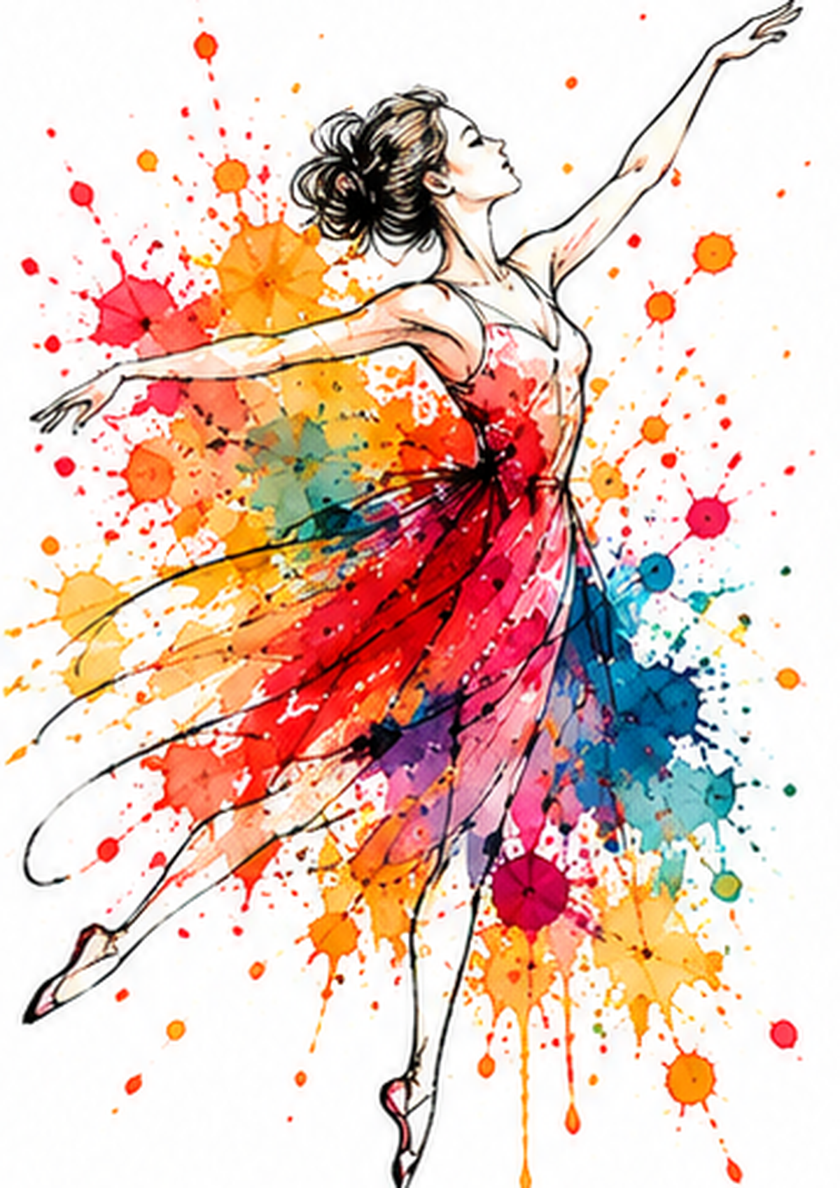 Dance Like Colour — Art Print