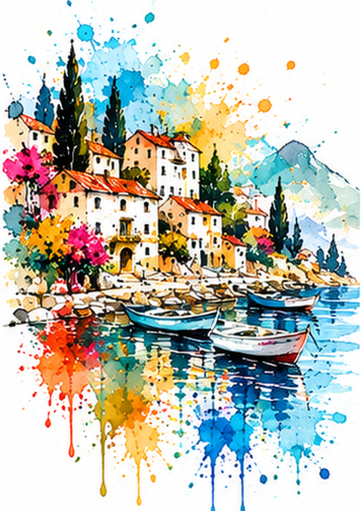 Mediterranean Afternoon — Art Print