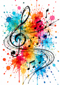 The Sound of Colour — Art Print