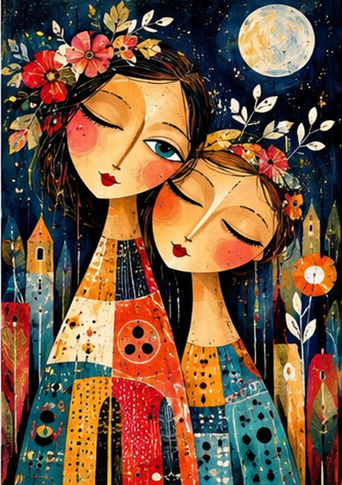 Mother and Child - Art Print