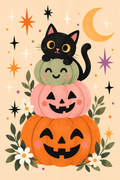 The Cat on Top — Art Print