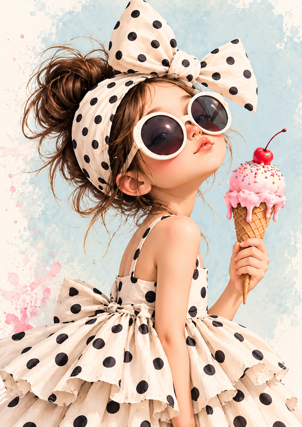 Sprinkles & Sunglasses — Art Print