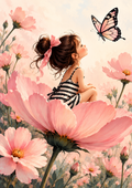 Chasing Butterflies — Art Print